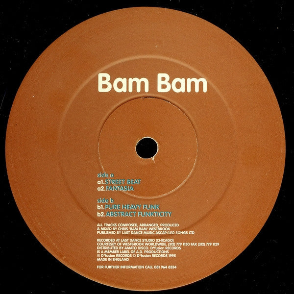 Bam Bam : Street Beat (12")