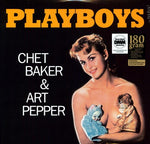 the album cover for Chet Baker, Art Pepper & Phil Urso - Playboys [Import]