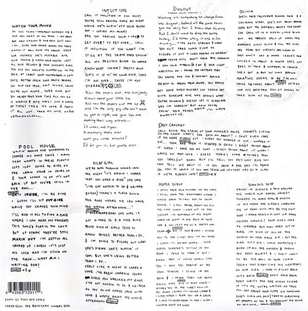 The Backseat Lovers : When We Were Friends (LP, Ltd, Tra)