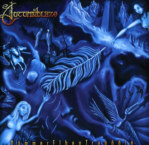 the album cover for Autumnblaze - Dammerelbentragodie
