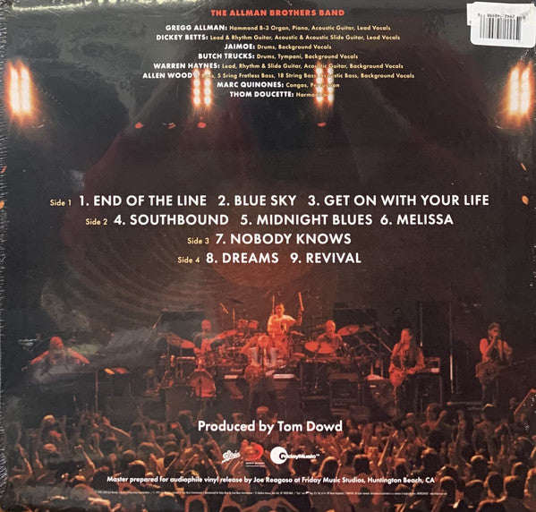 The Allman Brothers Band : An Evening With The Allman Brothers Band (First Set) (2xLP, Album, RSD, Ltd, RE, S/Edition, 180)