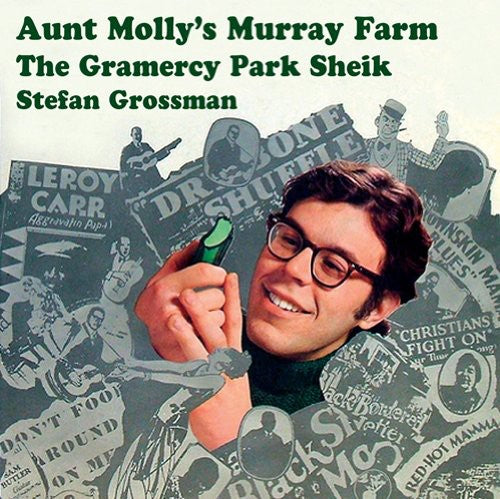 the album cover for Stefan Grossman - Aunt Molly's Murray Farm
