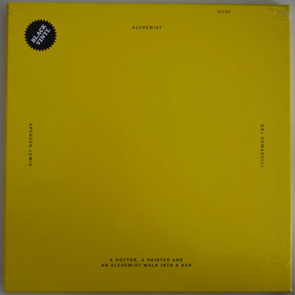 Alchemist : A Doctor, A Painter And An Alchemist Walk Into A Bar(LP, S/Sided, Album, Etch, Ltd, Num)