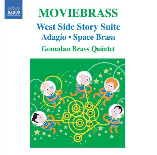 the album cover for Gomalan Brass Quintet - Moviebrass