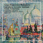 the album cover for Marzio Conti - Gabrieliana / Serenata / Madrigali / Favole