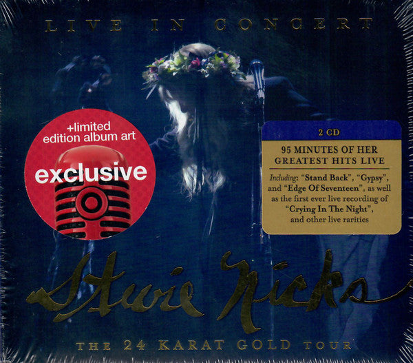 Stevie Nicks : Live In Concert, The 24 Karat Gold Tour (2xCD, Album, Ltd)
