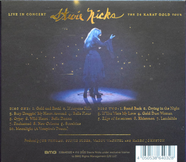 Stevie Nicks : Live In Concert, The 24 Karat Gold Tour (2xCD, Album, Ltd)