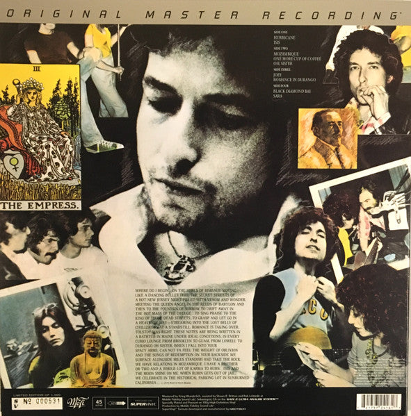 Bob Dylan : Desire (2x12", Album, Ltd, Num, RE, RM, 180)