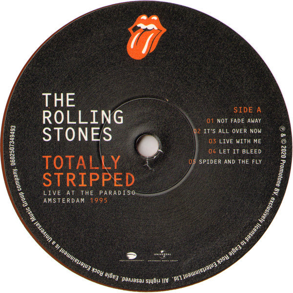 The Rolling Stones : Totally Stripped (Live At The Paradiso Amsterdam 1995) (2xLP, Ltd, Ora)