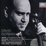 the album cover for Czech Philharmonic Orchestra - Violin Concerto 3 in G Major KV 216