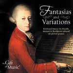 the album cover for Martin Souter - Fantasias & Variations