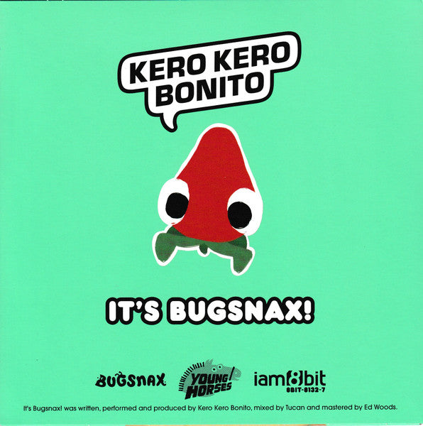 Kero Kero Bonito : It's Bugsnax! (7", S/Sided, Single, Red)