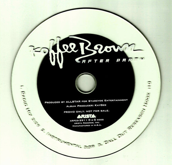 Koffee Brown : After Party (Minimax, Single, Promo)