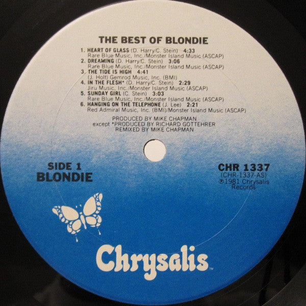 Blondie : The Best Of Blondie (LP, Comp)