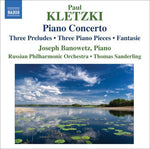 the album cover for Joseph Banowetz - Piano Concerto / Three Preludes / Three Piano Piec