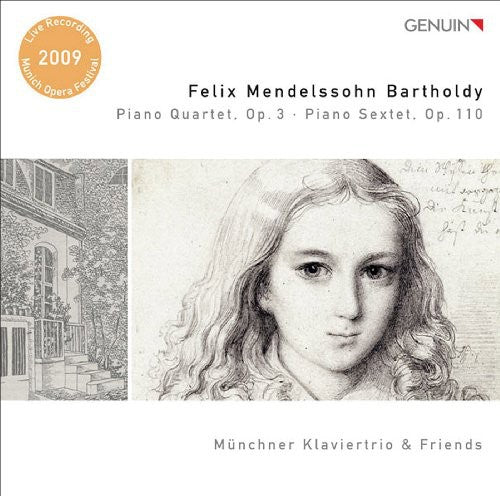 the album cover for Munich Piano Trio - Piano Quartet Op 3 / Piano Sextet Op 110