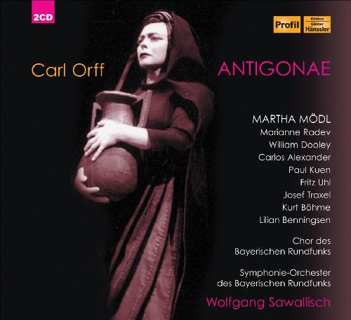 the album cover for Wolfgang Sawallisch - Antigonae (Complete)