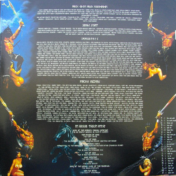 Manowar : Gods Of War (2xLP + LP, S/Sided + Album)