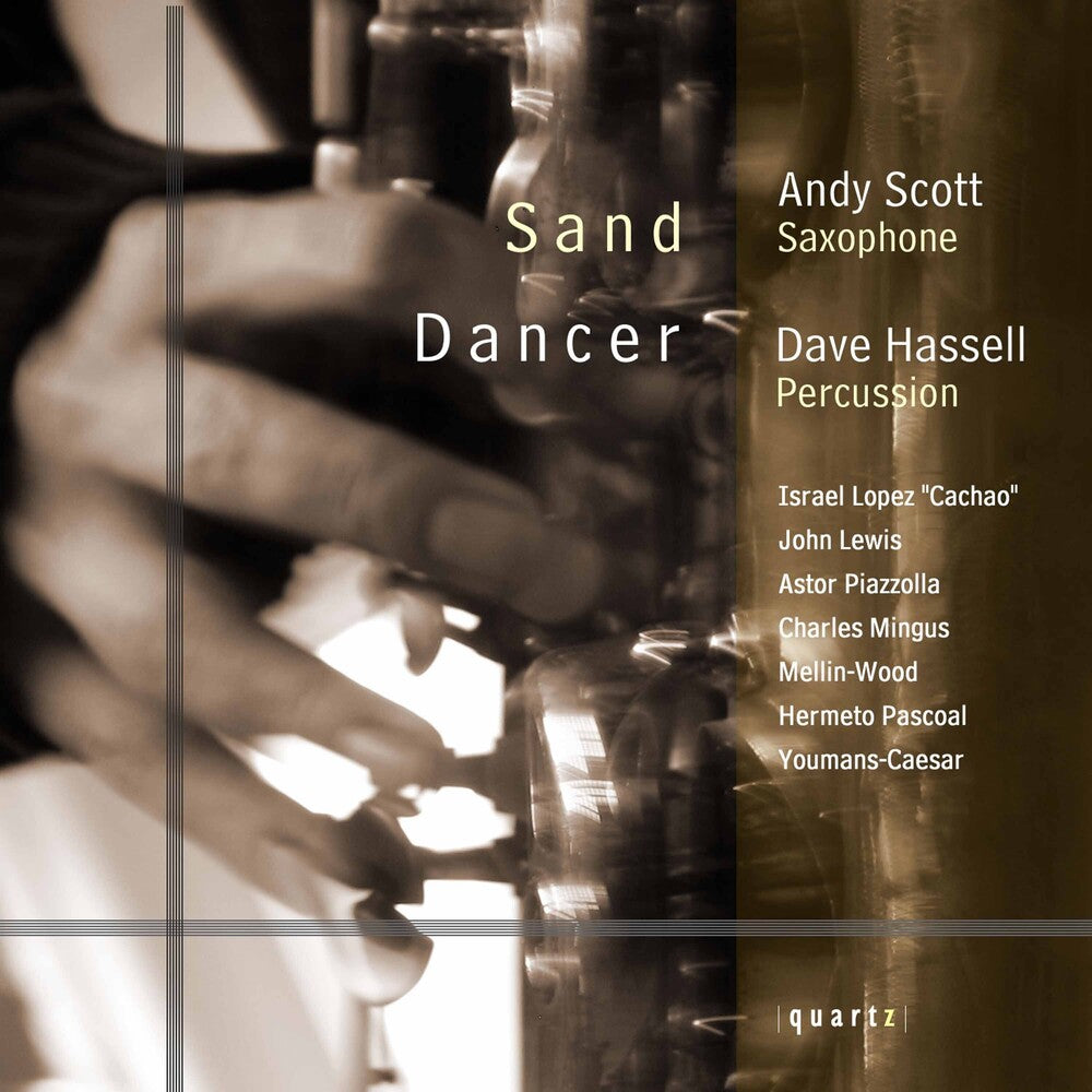 the album cover for Andy Scott - Sand Dancer