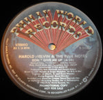 Harold Melvin & The Blue Notes* : Don't Give Me Up (12", Promo)