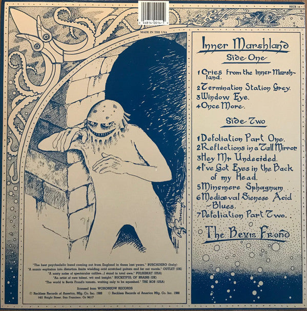 The Bevis Frond : Inner Marshland (LP, Album, RE)