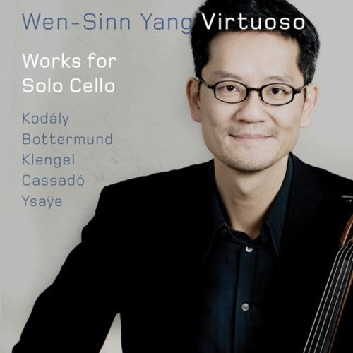 the album cover for Wen-Sinn Yang Virtuoso - Virtuoso: Works for Solo Cello