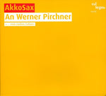 the album cover for Akkosax - An Werner Pirchner