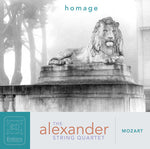 the album cover for Alexander String Quartet - Homage: 6 Quartets Dedicated To Haydn [Digipak]