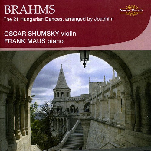 the album cover for J. BRAHMS - 21 Hungarian Dances