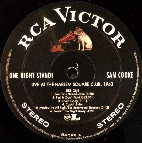 Sam Cooke : One Night Stand! At The Harlem Square Club (LP, RE, RM)
