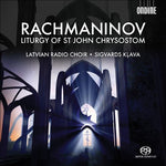 the album cover for Sigvards Klava - Liturgy of St John Chrysostom