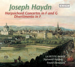 the album cover for Ewald Demeyere - Harpsichord Concerto in G Major & F Major