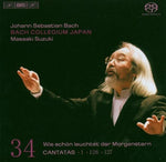 the album cover for Masaaki Suzuki - Complete Cantatas 34