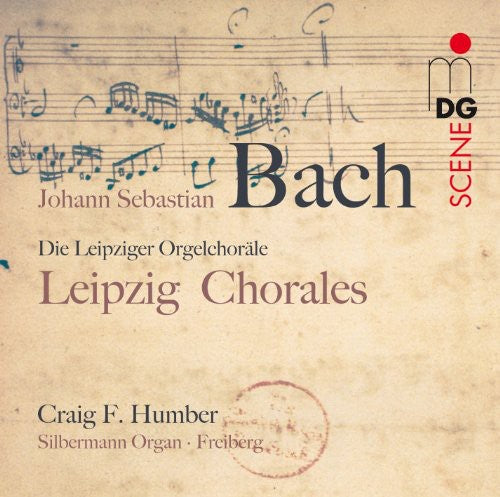 the album cover for Craig Humber - Leipzig Organ Chorales