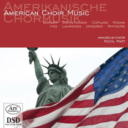 the album cover for Amadeus Choir - American Choir Music