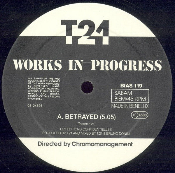 T21* : Works In Progress (12")