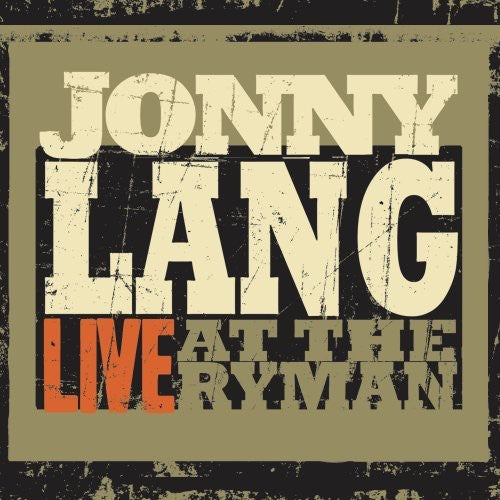 Jonny Lang - En vivo en el Ryman (CD)