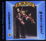 the album cover for Lorenzo Martinez - Ambos