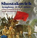 the album cover for London Symphony Orchestra - Symphony 10 in E minor