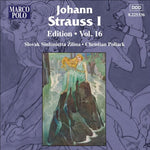 the album cover for Christian Pollack - Johann Strauss I Edition 16