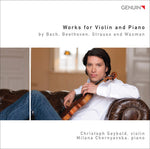 the album cover for Christoph Seybold - Works for Violin & Piano