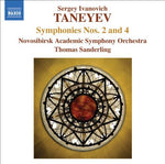 the album cover for Thomas Sanderling - Symphonies Nos 2 & 4