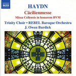 the album cover for Owen Burdick - Missa Cellensis in Homorem BVW Cacilienmesse