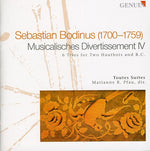 the album cover for Toutes Suites - Musicalisches Divertissement Iv