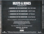 Musto & Bones Featuring P.C.P.* : Dangerous On The Dancefloor (CD, Single, Promo)