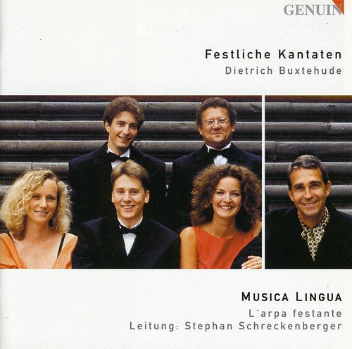 the album cover for Musica Lingua - Festliche Kantaten