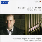 the album cover for Johannes Unger - Grand Pieces