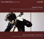 the album cover for Nicolas Alstaedt - Concertos for Cello Nos 1 & 2
