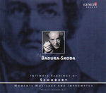 the album cover for PAUL BADURA-SKODA - Intimate Readings of Schubert