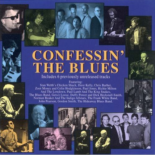 the album cover for Confessin The Blues / Various - Confessin' the Blues [Indigo]